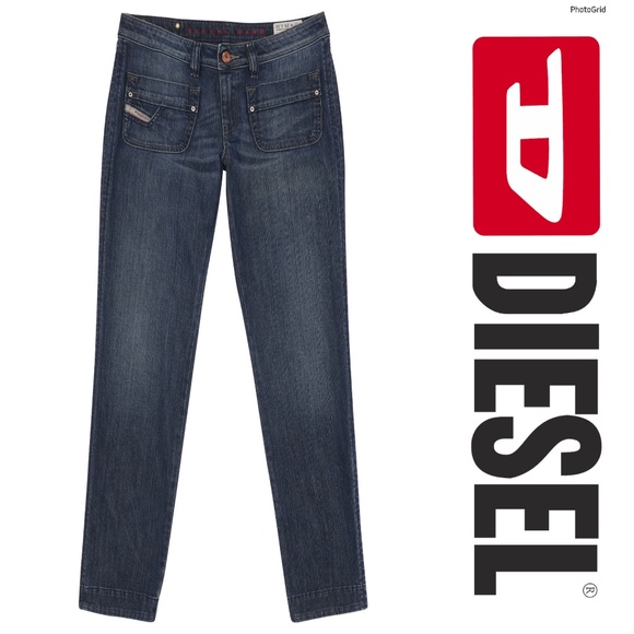 LIKE NEW DIESEL Kinkey Stretch Jeans Size 27 $225! - Picture 1 of 9